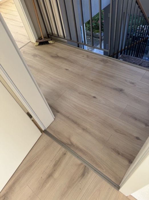 Laminat verlegen – Nachher