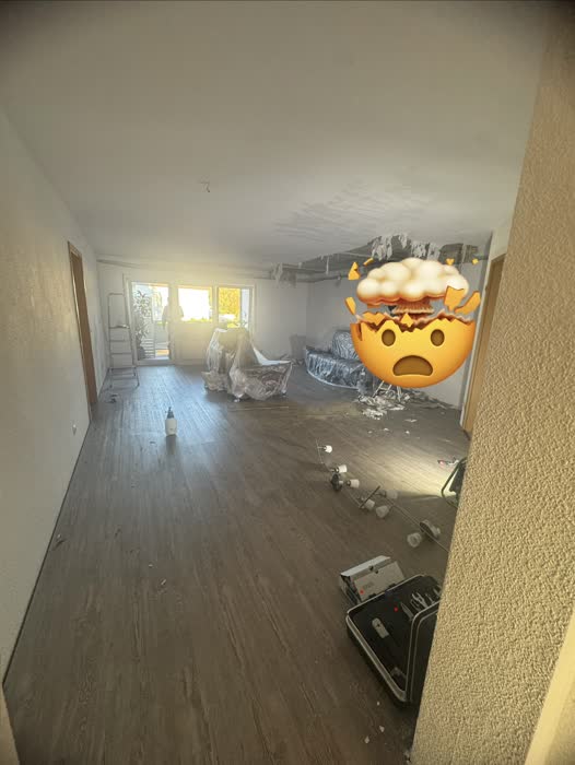 Wohnungsrenovierung – Vorher
